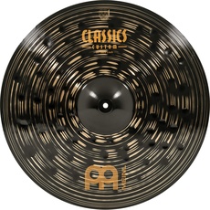 Meinl Cymbals Classics Custom Dark Crash — 21 Zoll (Video) Schlagzeug Becken (53,34cm) B12 Bronze, Dunkles Finish (CC21DAC)