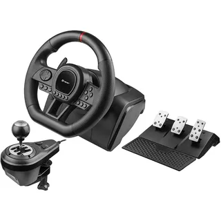 TRACER SimRacer Lenkrad Schwarz PlayStation 4