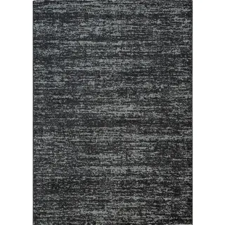 Sanat Teppich »Oslo«, rechteckig, 10 mm Höhe, Kurzflor, Wohnzimmer, Schlafzimmer, für Fußbodenheizung, auch Läufer, schwarz - 120x170 cm