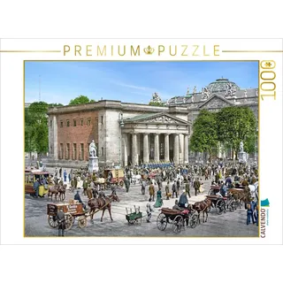 CALVENDO Puzzle Berlin - Neue Wache um 1900 | 1000 Teile Lege-Größe 64x48cm Foto-Puzzle für glückliche Stunden