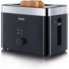 Graef 2-Scheiben-Toaster TO 62, Toaster, Schwarz