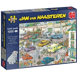 JUMBO Spiele Jumbo Jan van Haasteren - Jumbo geht einkaufen 1000 Teile