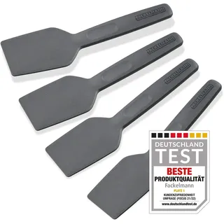 Fackelmann Raclette Spachtel 4er Set Grau