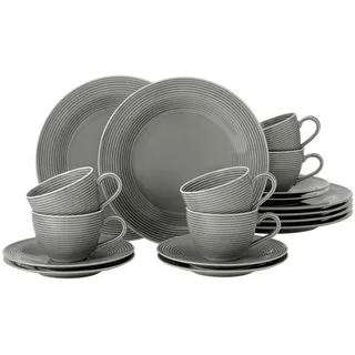 SELTMANN WEIDEN Beat Kaffeeservice 18-tlg. grau unifarben