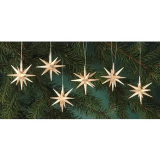 Albin Preissler Christbaumschmuck »aus Holz, Handwerkskunst aus dem Erzgebirge« Weihnachtsdeko, beige