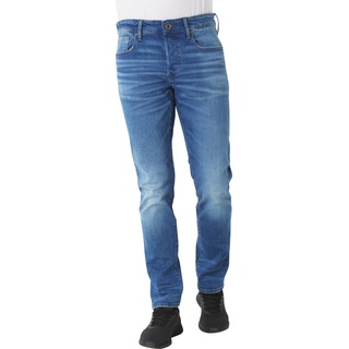 G-Star 3301 Straight Tapered Waschungen, Label-Patch, für Herren