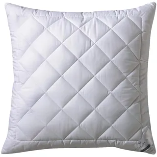 billerbeck Silver-Dream Kopfkissen 80 x 80 cm Silber/Weiß