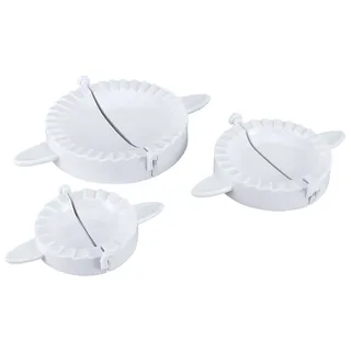 Metaltex Ravioliform 3er Set Maultaschenformer 9,12,15 cm weiß