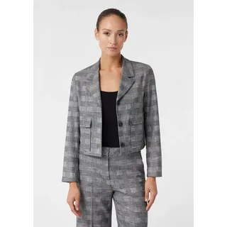 Comma, Comma Jackenblazer mit Muster, grau