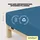 Spannbettlaken Jersey 90 x 200 - 140 x 200 - 180 x 200 cm blau
