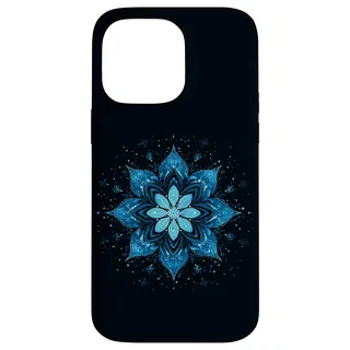 Blaue Schneeflocke Weihnachten Xmas Pyjama Pjs Familie Winter Hülle für iPhone 14 Pro Max