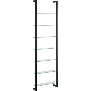 Spinder CUBIC Wandregal 46 x 13 x 167 cm Schwarz