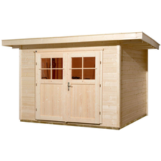 Bild Gartenhaus 179 2,41 x 2,35 m natur