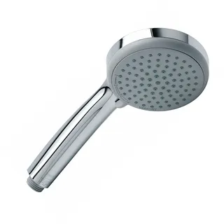 Hansgrohe Croma 100 Vario 4 Strahlarten, runde Duschbrause (100 mm), Brausekopf mit Antikalk-Funktion, Chrom,
