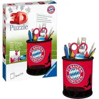 Ravensburger Utensilo FC Bayern München Stifte-Becher, 3D-Puzzle