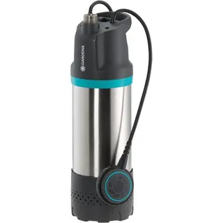 Gardena Tauch-Druckpumpe 5900/4 inox 900 W mit Schmutzfilter, Trockenlaufsicherung und Tragegriff