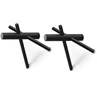 Normann Copenhagen Garderobenhaken Sticks Schwarz