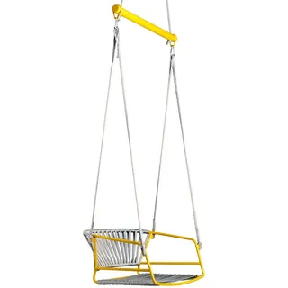 Hängesessel Lisa Swing - ZY - mustard yellow N84 - silver