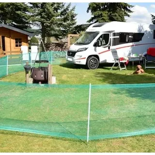 Göbel 20m Universal Begrenzungszaun, 80cm 11 Pfähle