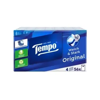 Taschentücher Klassik 4-lagig 56 x 10 St.