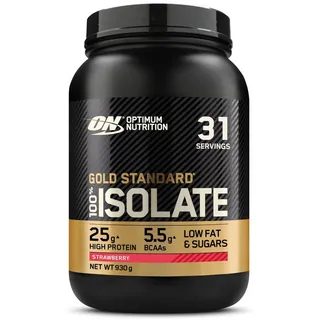 Gold Standard 100% Isolate Strawberry Pulver 930 g
