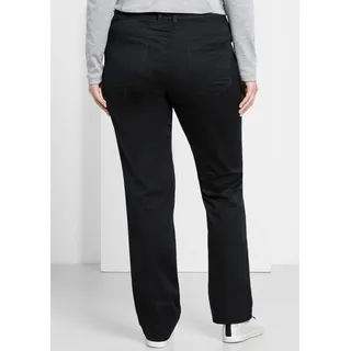 sheego Stretch-Hose, schwarz