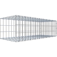 Bild Gabione, silbergrau, Maschenweite 5 x 10 cm