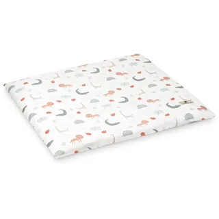 Julius Zöllner Überzug für Wickelauflage aus BIO Baumwolle - Organic Wild Friends Gr. 85/75