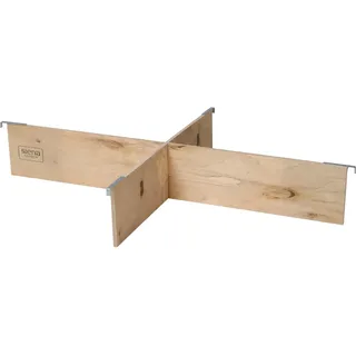 Siena Garden VDS-1200-4-GDB Rahmenteiler Hochbeet Haken 4 Bereiche 1St.