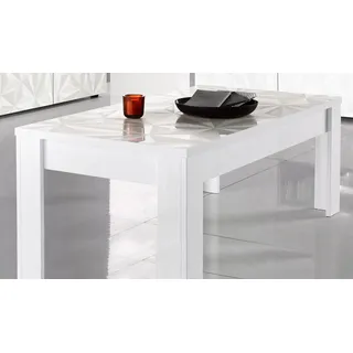 Home Affaire Prisma Weiß Holz 122 x 65 cm