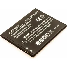 CoreParts Battery for Mobile (Akku, 50C Platinum), Mobilgerät Ersatzteile, Schwarz