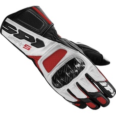 SPIDI STR-5 Handschuhe, Schwarz/Weiß/Rot, Größe L