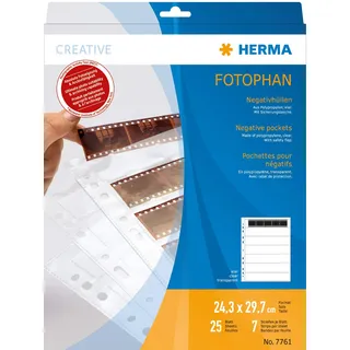 Herma Fotophan Hülle 7x5 cm Glasklar 25 St.
