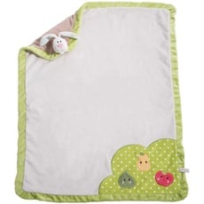 Bild von 49046 Baby Schmuse-Hase 75x100cm bunt-Kuscheldecke für Babys & Kinder-Flauschige Plüschdecke-Warme Decke für Mädchen & Jungen