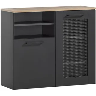 Schildmeyer Unterschrank Malte 80,4 x 70 x 32 cm Schwarz