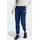 Train Essentials 3-Stripes Woven Pants, Dark Blue/White, S