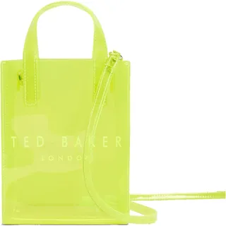 Ted Baker Handtasche Umhängetasche Sheacon Transparent Nano Icon Bag Brt - Yellow neongelb - Hellgelb