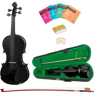 Classic Cantabile VP-100BK 4/4 Violinenset Schwarz,