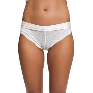 ESPRIT Damen Moving Lace Rcs Brz.brief Slip, Off White, 38