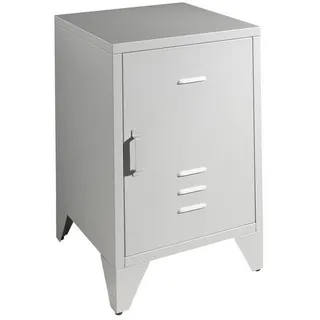 Vipack Nachtkonsole im Industrial-Look versch. Farben