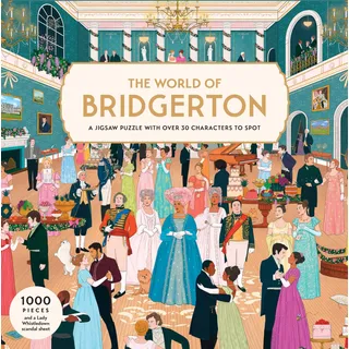 LAURENCE KING The World of Bridgerton: 1000-Piece Jigsaw Puzzle, Yellow