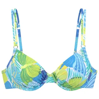 SUNSEEKER Bügel-Bikini-Top »Butterfly« mit Schmetterling-Design, blau