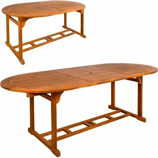 Aktive Ausziehtisch 150-200 x 90 x 74 cm Braun