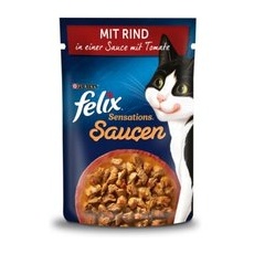 Felix Sensations Saucen Rind & Tomate 104x85 g