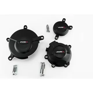 Puig 21515N Motorschutzhaube Track für Championship Schwarz