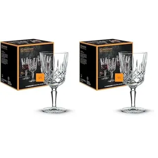 Nachtmann 4-teiliges Weingläser Set, 355 ml, Noblesse, 104247, Cocktailgläser aus Kristallglas, Gläser Wein spülmaschinenfest (Packung mit 2)