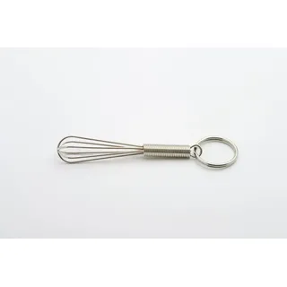 Weis Mini-Schneebesen aus Edelstahl in der Farbe Silber, Maße: 10cm x 1,5cm x 1,5cm, 59908