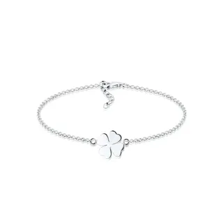 Elli Armband Damen Kleeblatt Symbol Glücksbringer in 925 Sterling Silber