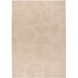 Kayoom Niburi 425 Kurzflorteppich 200 x 290 cm Beige
