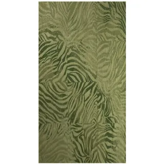 Teppich Jade Imperial Lola&Moi 80/150 cm , Grün , Textil , Abstrakt, Grafikmuster , Rechteckig , 80x150 cm , Oeko-Tex® Standard 100 , in verschiedenen Größen erhältlich, rutschfeste Unterfläche, für Fußbodenheizung geeignet , Teppiche und Böden, Teppiche